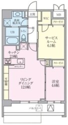 Calm Residence Prologueの物件間取画像